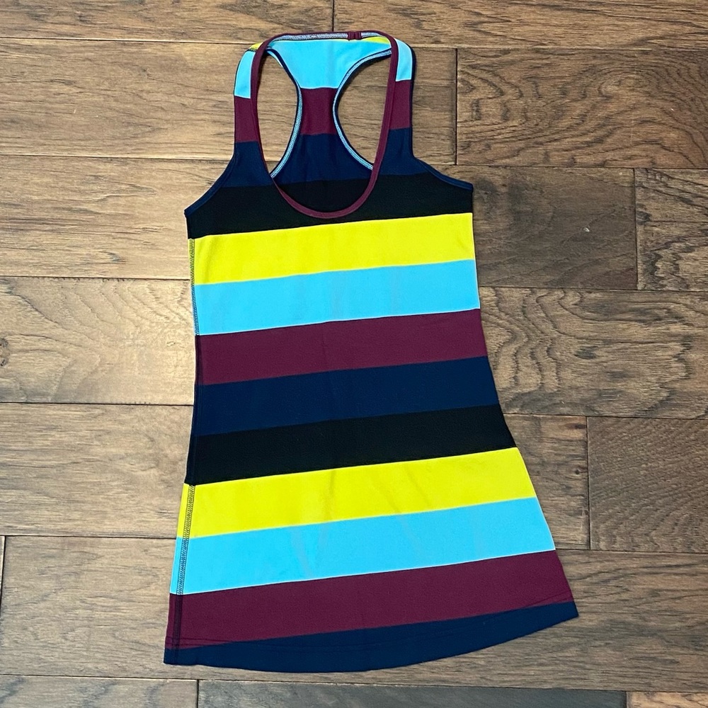Size 4 Lululemon Blurry Belle Multi Cool Racerback